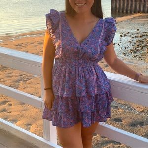 LoveShackFancy Bennett Mini Dress
